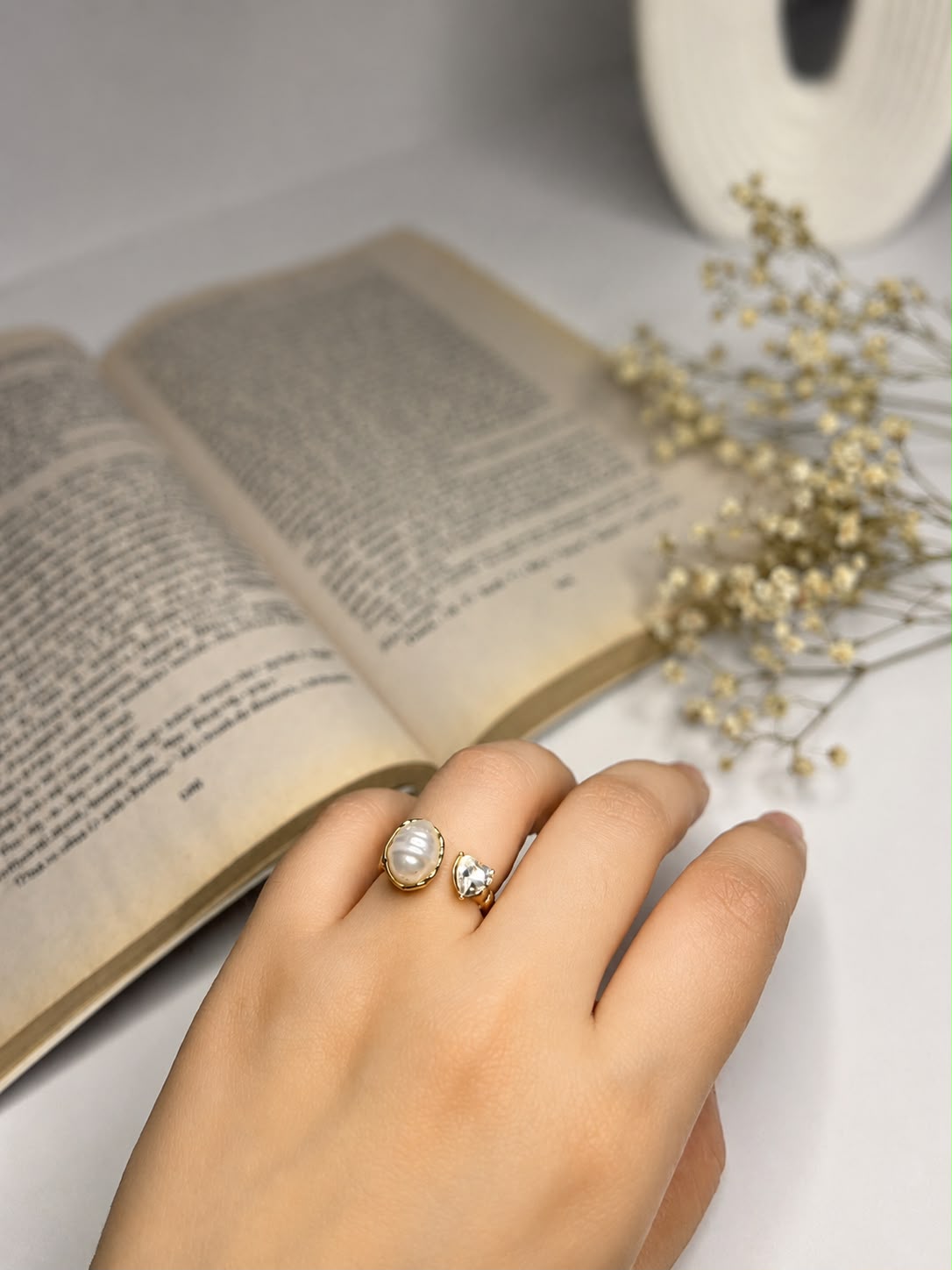 Crystal Stone Ring