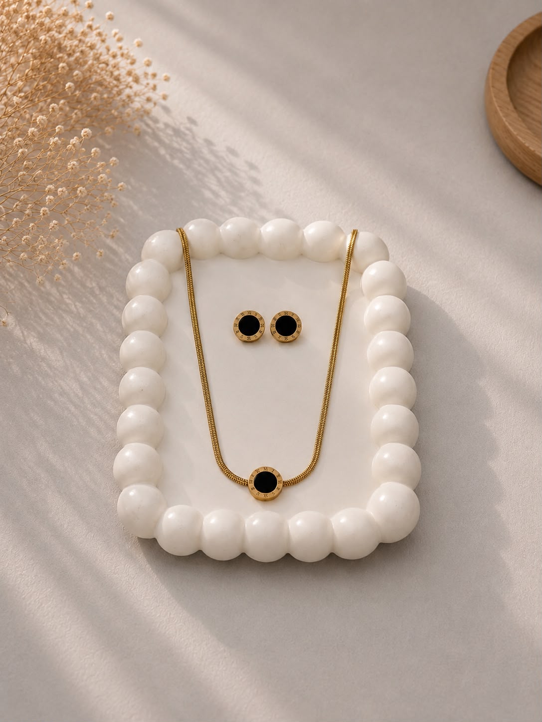 Roman snake Chain with Studs