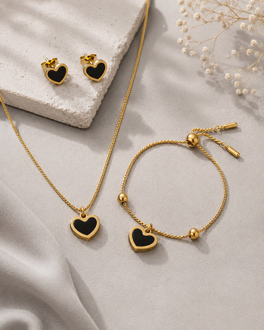 Black heart set